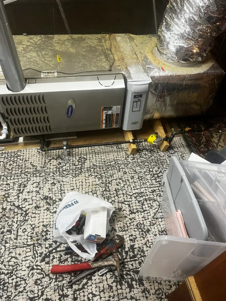Gas Line Installation in Raleigh