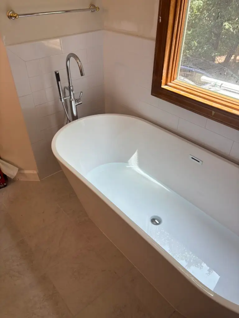 Master Bathroom Plumbing Remodel in Raleigh — raleigh