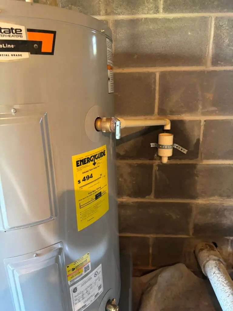 Water Heater Installation in Raleigh — plumbing services